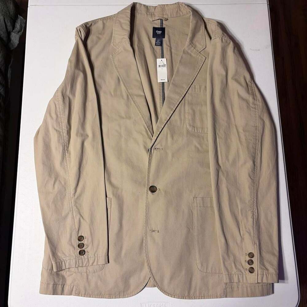 Gap Men's Khaki Tailored-jackets